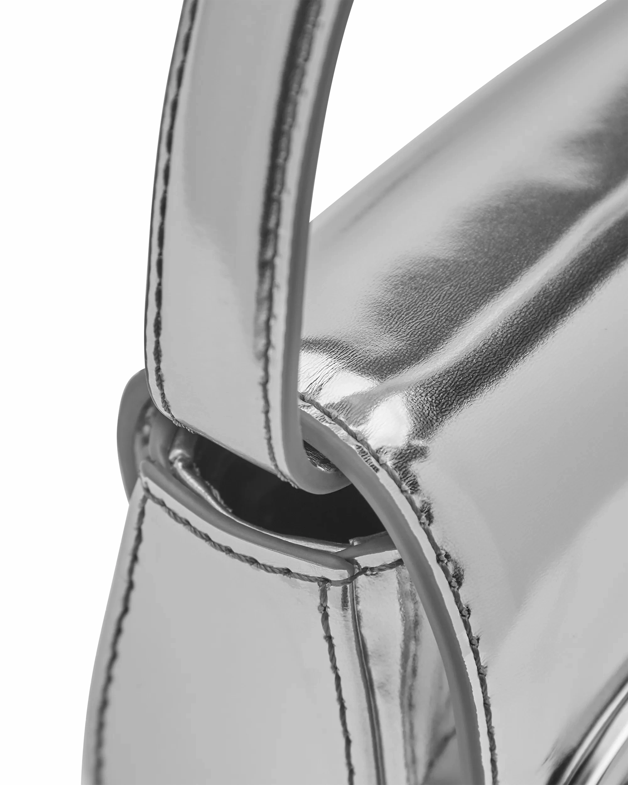 1DR-XS-S Iconic Mirrored Leather Mini Bag