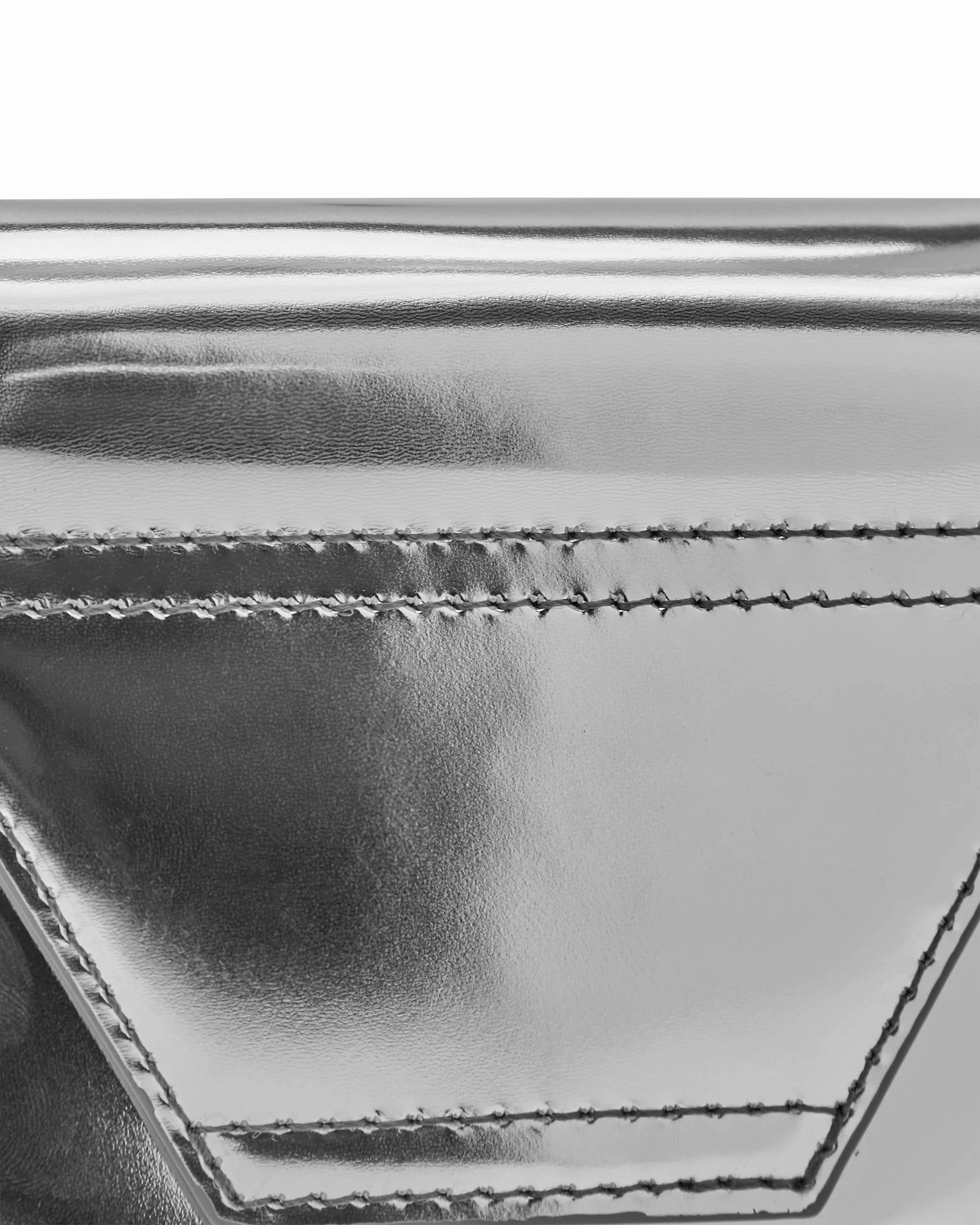 1DR-XS-S Iconic Mirrored Leather Mini Bag