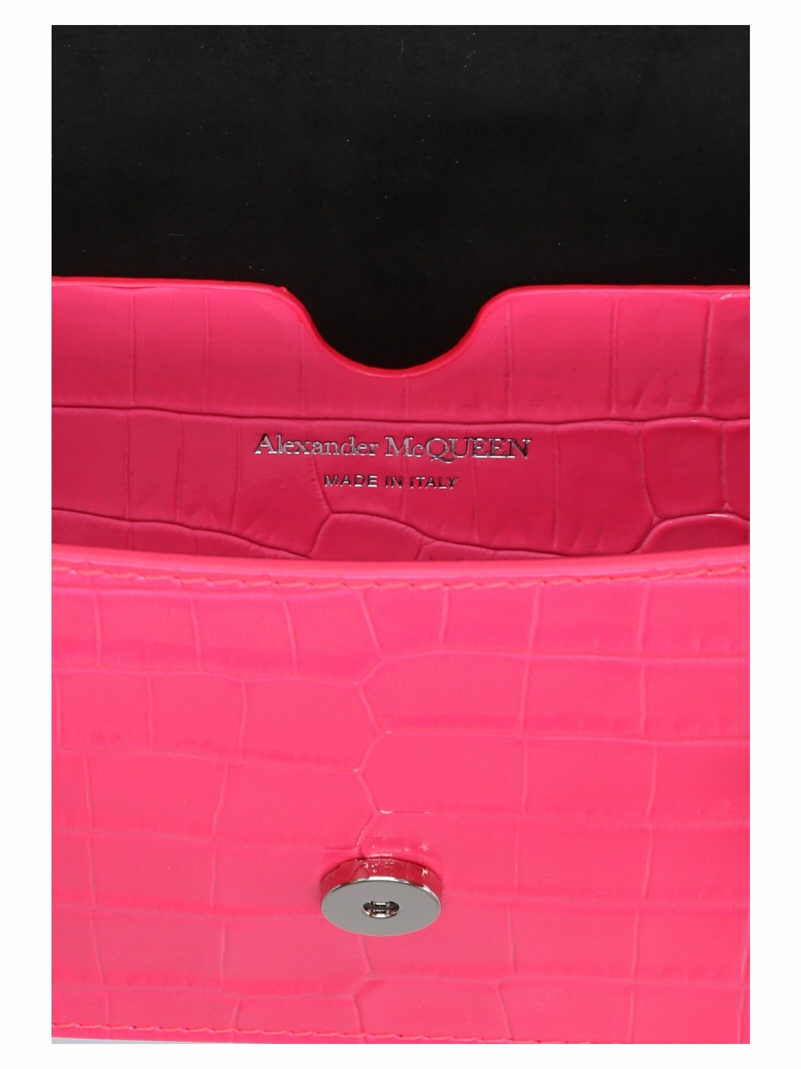 Alexander McQueen Embossed Small Skull Crossbody Bag