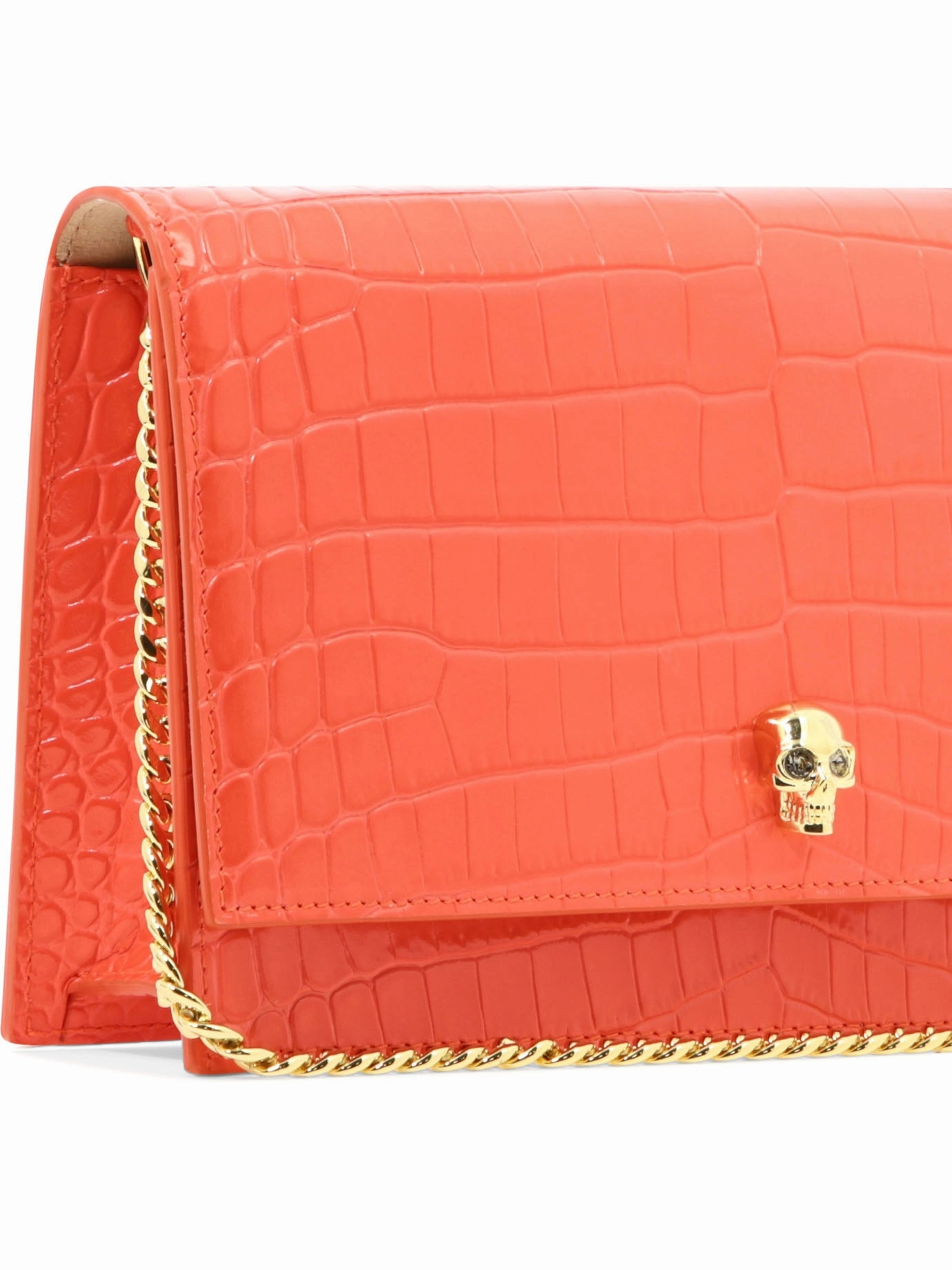 Alexander McQueen Small Skull Plaque Shoulder Bag