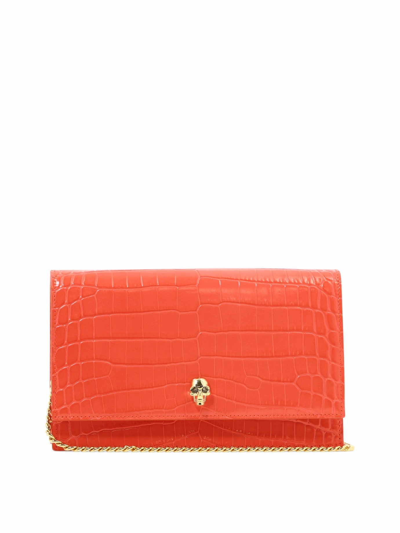 Alexander McQueen Small Skull Plaque Shoulder Bag