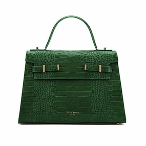 Ava Croco  14" - Green