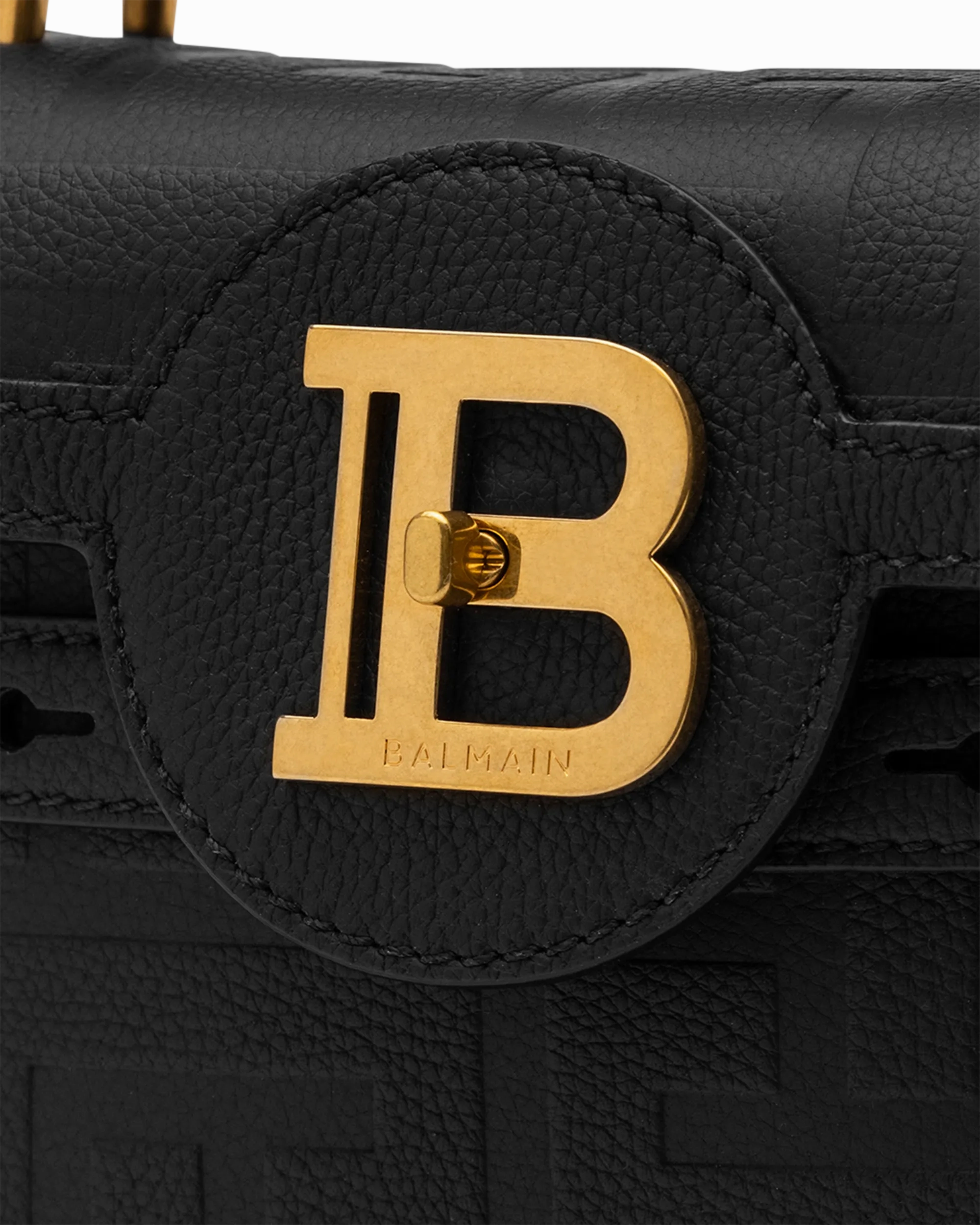 B-Buzz 23 Monogram Leather Bag