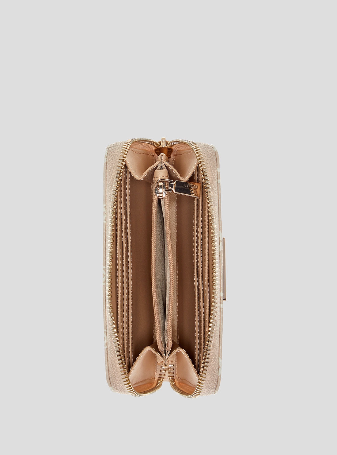 Beige Tamsin Medium Zip Wallet