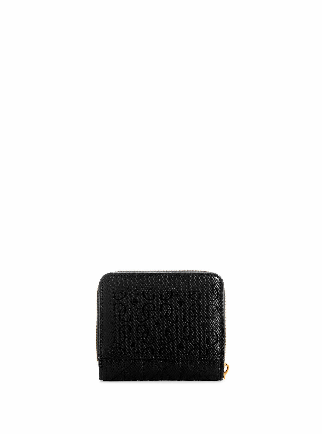Black Aveta Quilted Small Wallet