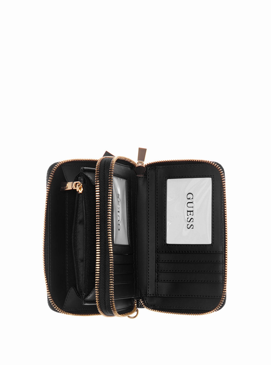 Black Laurel Medium Wallet