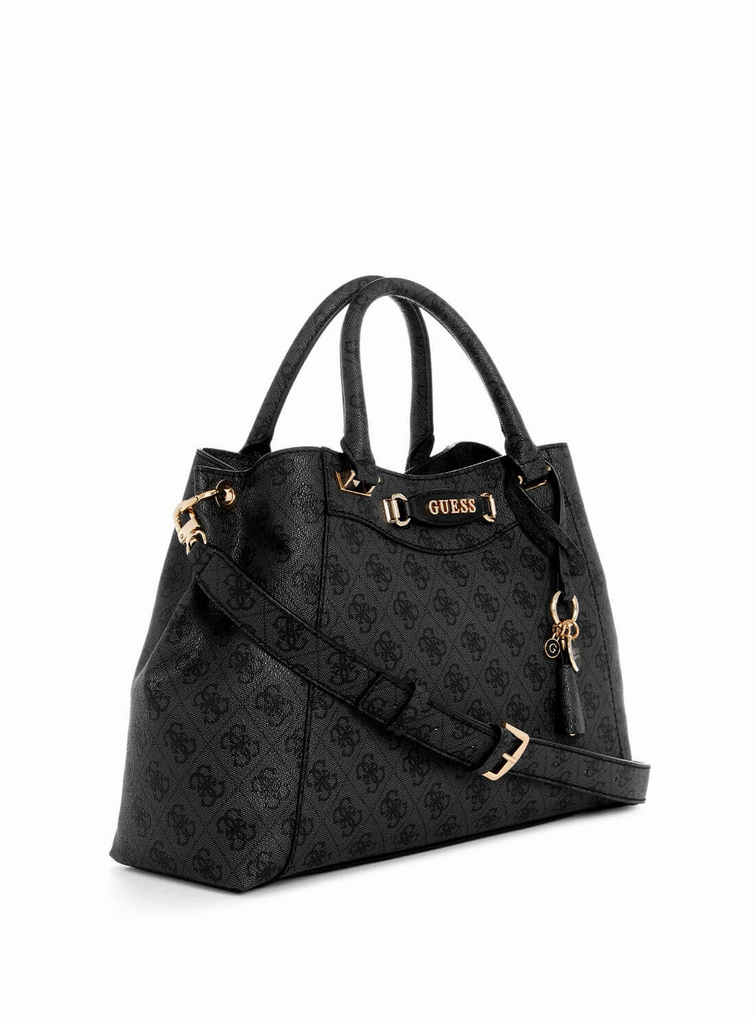 Black Logo Emera Girlfriend Satchel Bag