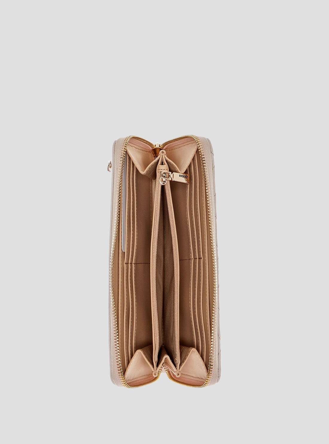 Brown Laurel Large Wallet