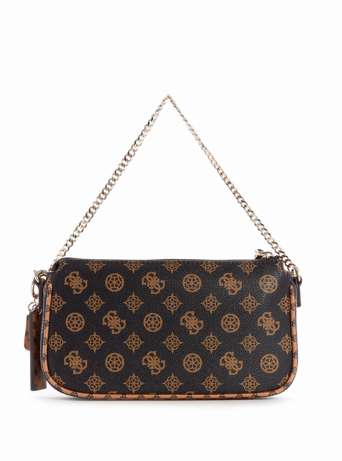Brown Logo Arie Crossbody Pouch Bag