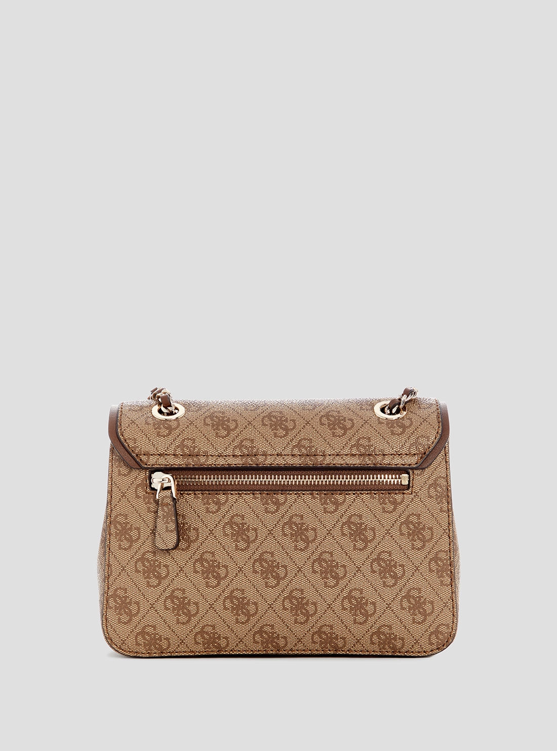 Brown Logo Izzy Crossbody Bag