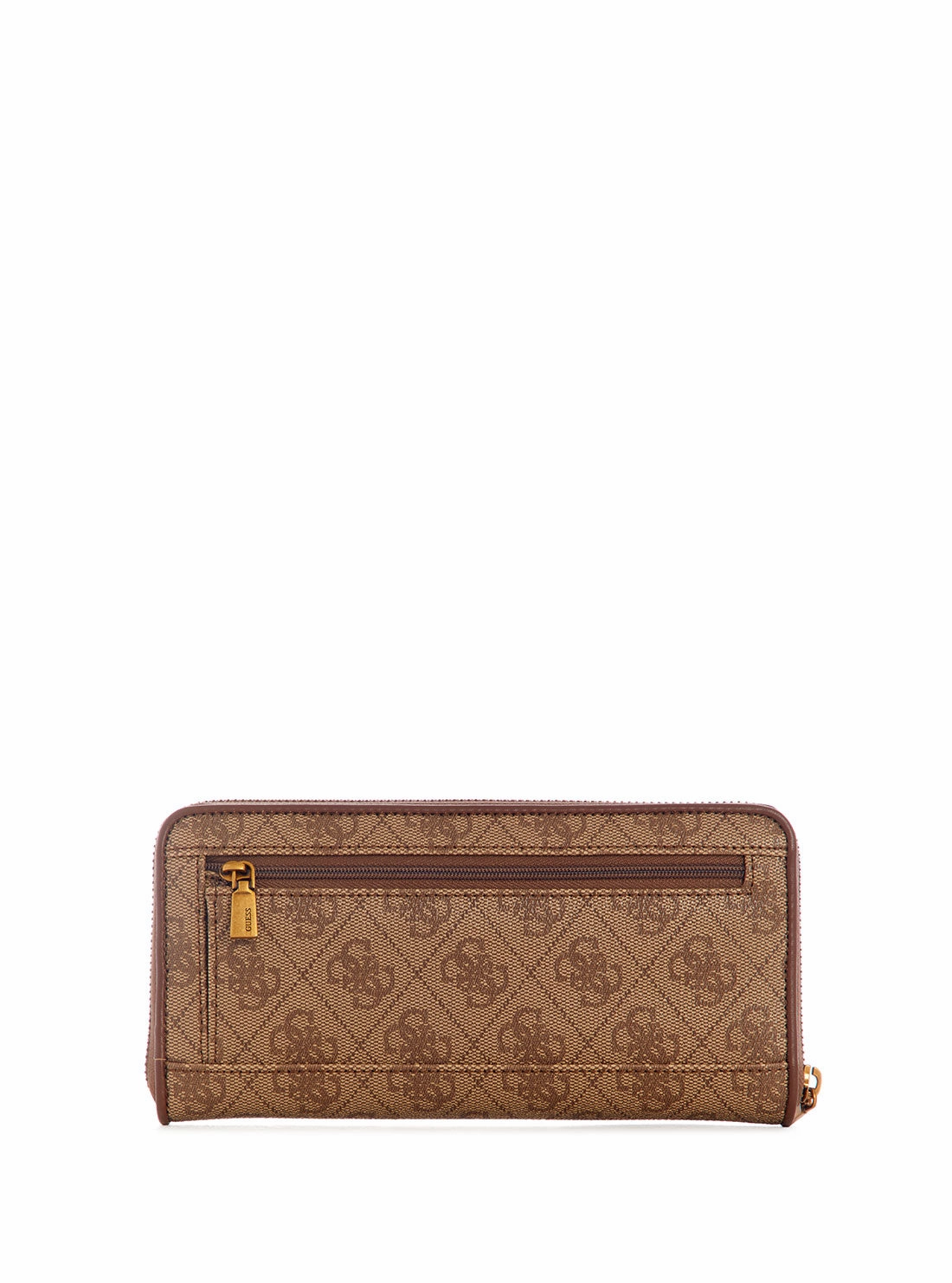 Brown Logo Izzy Large Wallet