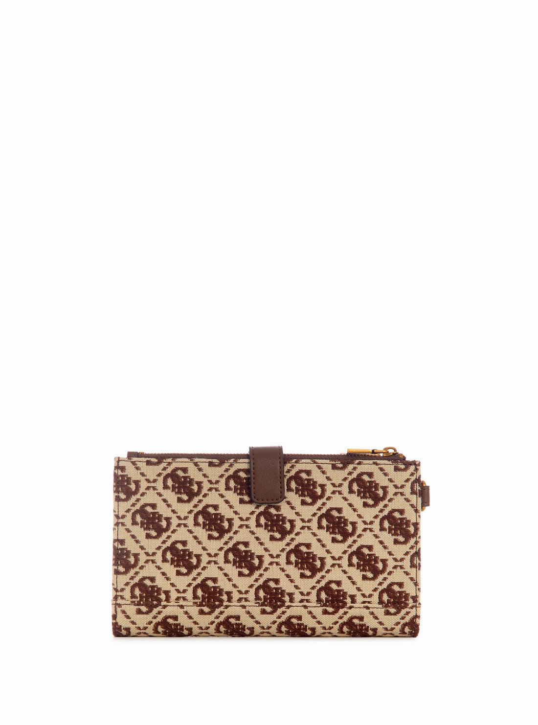 Brown Logo Izzy Organiser Wallet