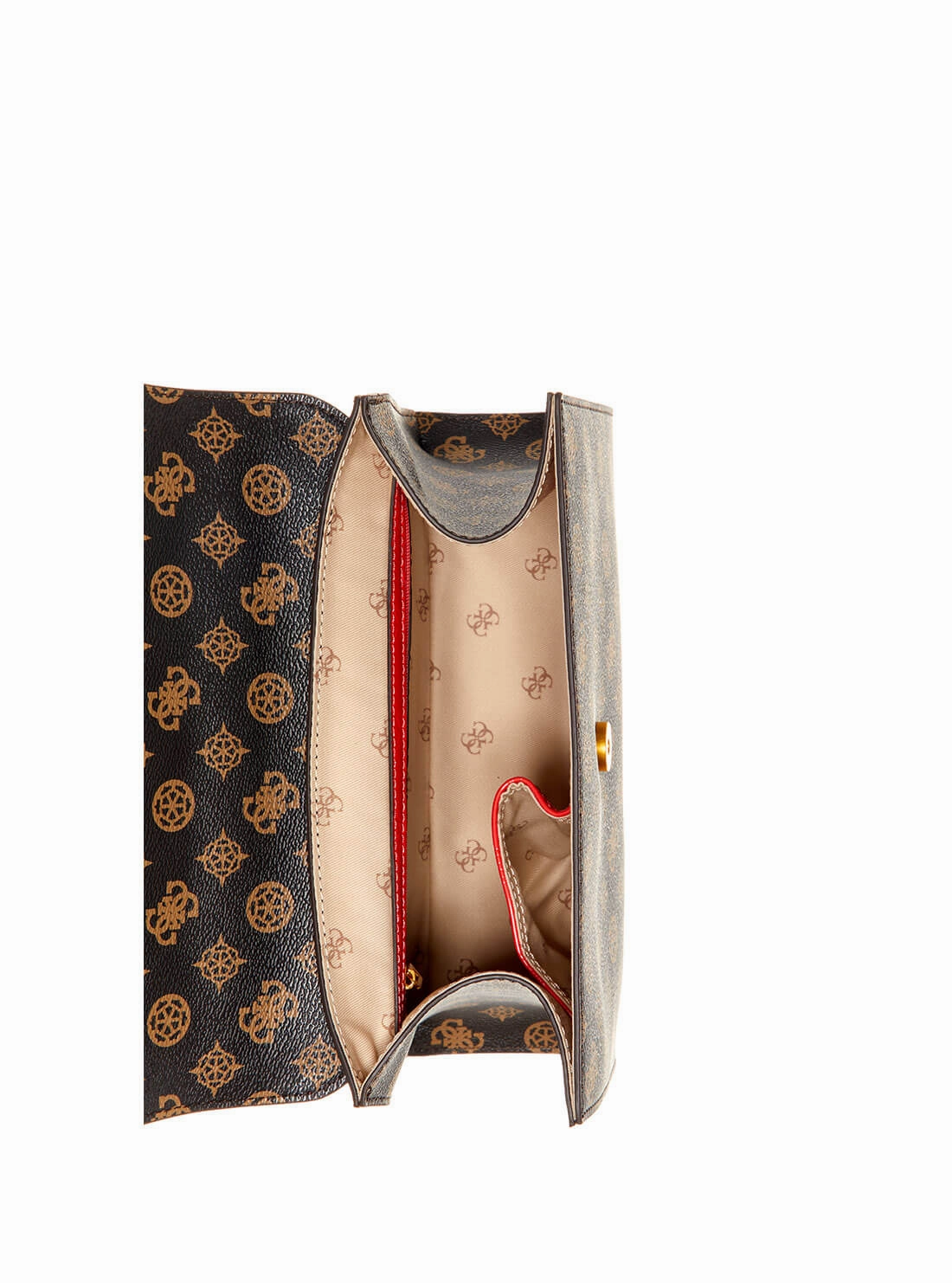 Brown Red Zira Crossbody Bag