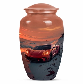 Car Cremation Cool Urns For Ashes Memorial & Funeral Urn
