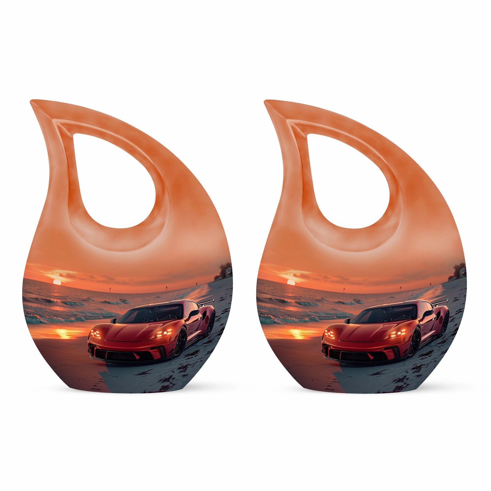 Car Cremation Cool Urns For Ashes Memorial & Funeral Urn