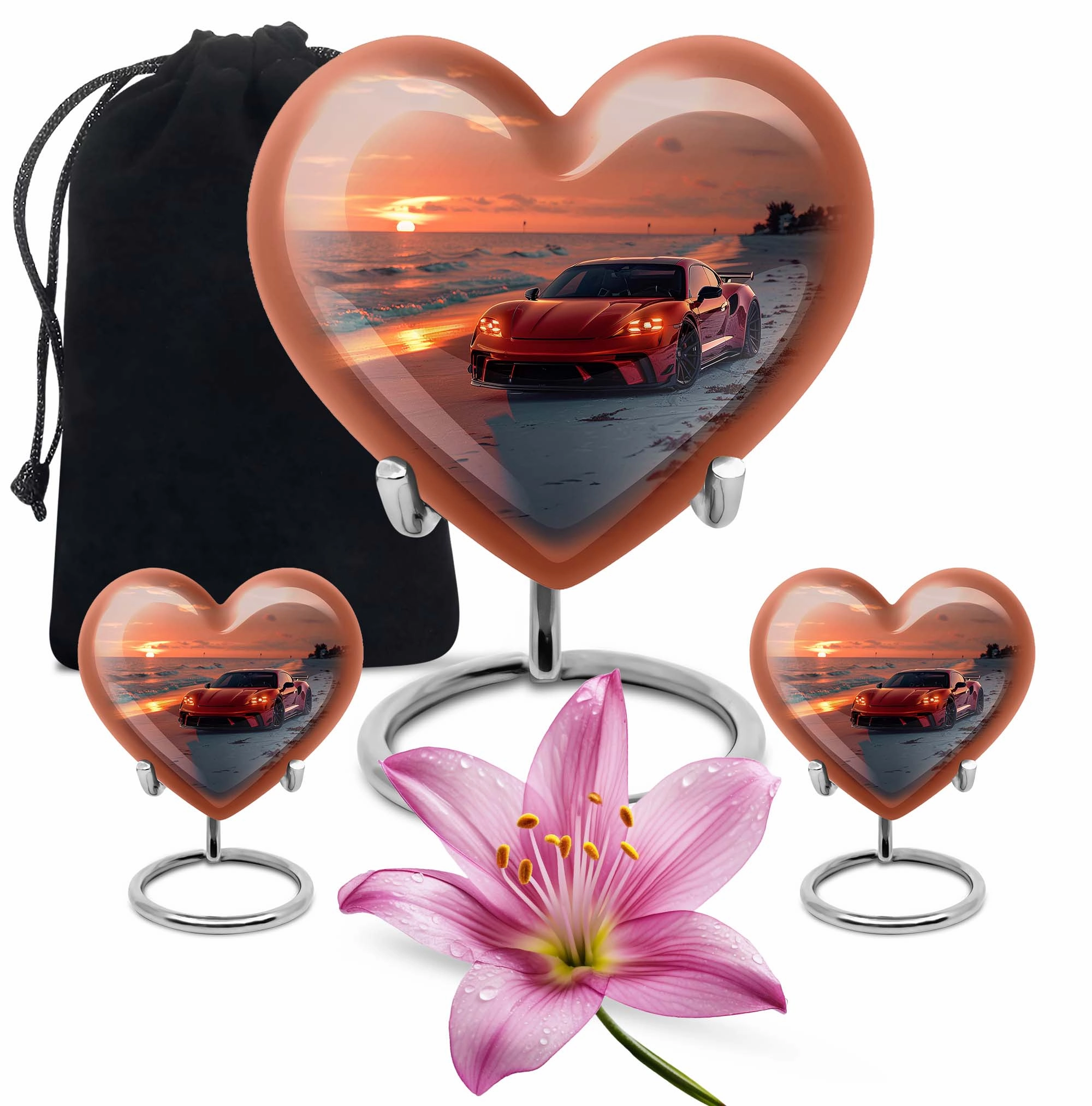 Car Cremation Cool Urns For Ashes Memorial & Funeral Urn