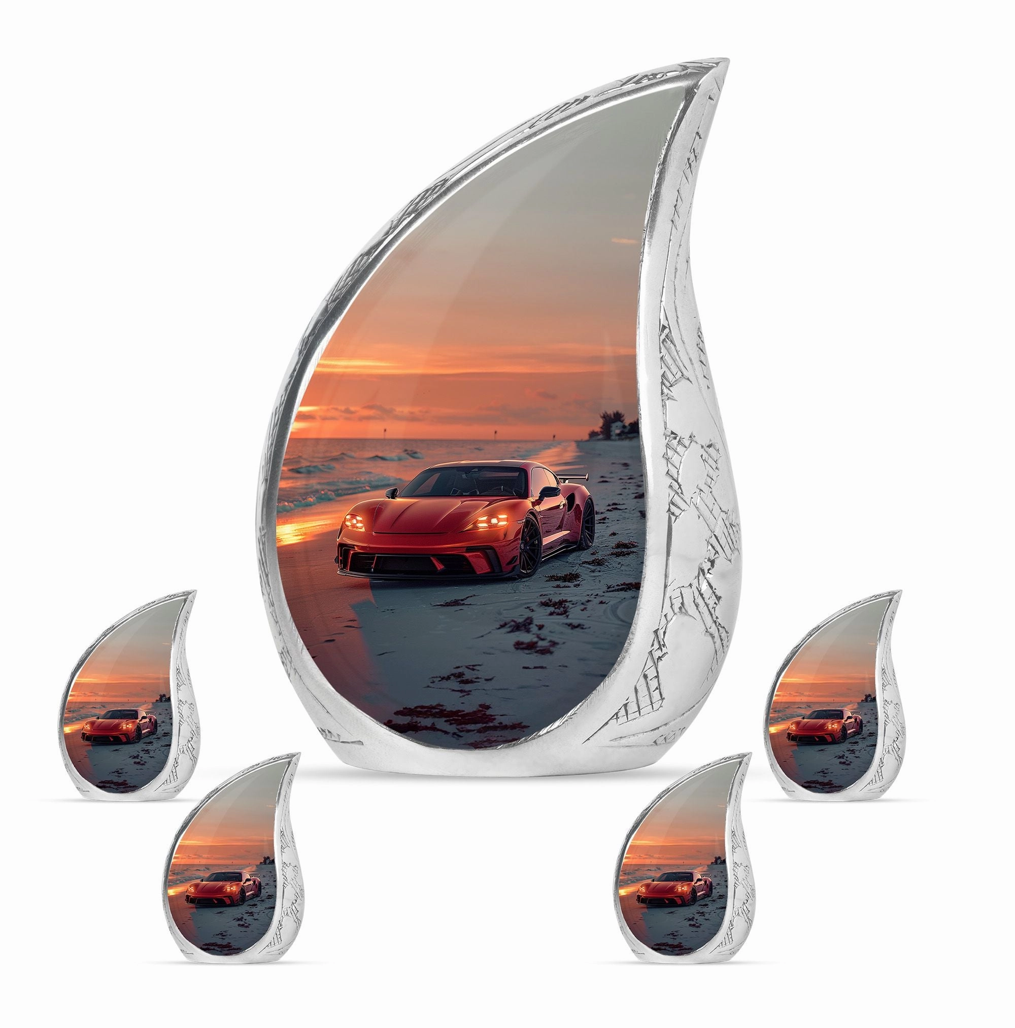 Car Cremation Cool Urns For Ashes Memorial & Funeral Urn