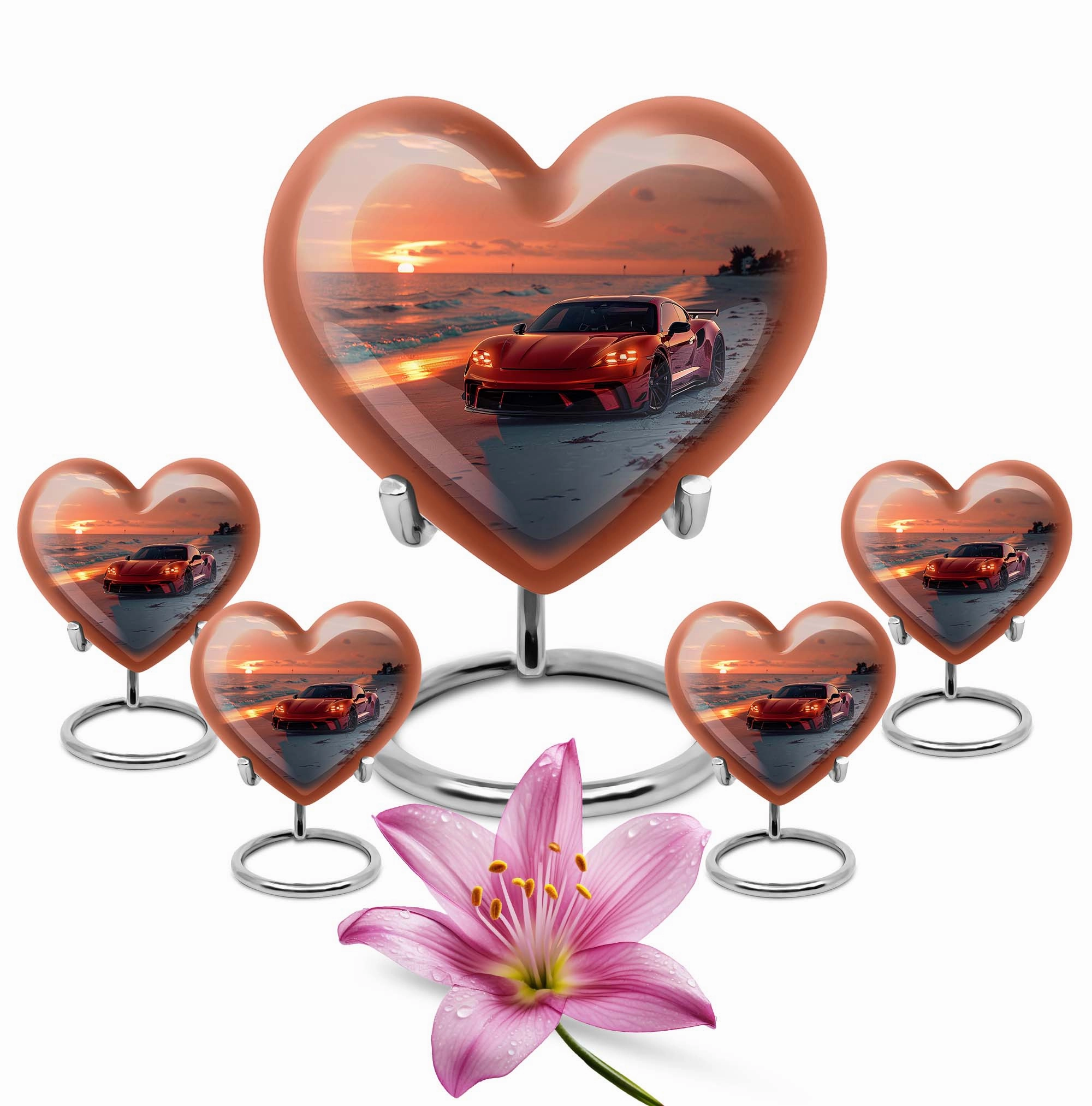 Car Cremation Cool Urns For Ashes Memorial & Funeral Urn