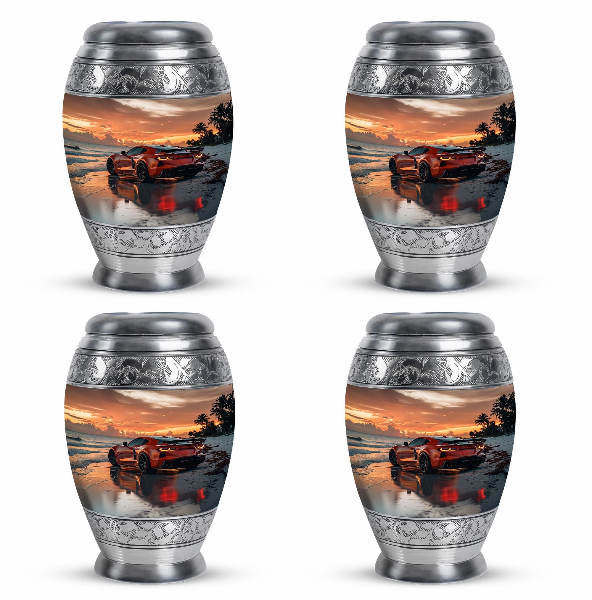Car Cremation Cool Urns For Ashes Memorial & Funeral Urn