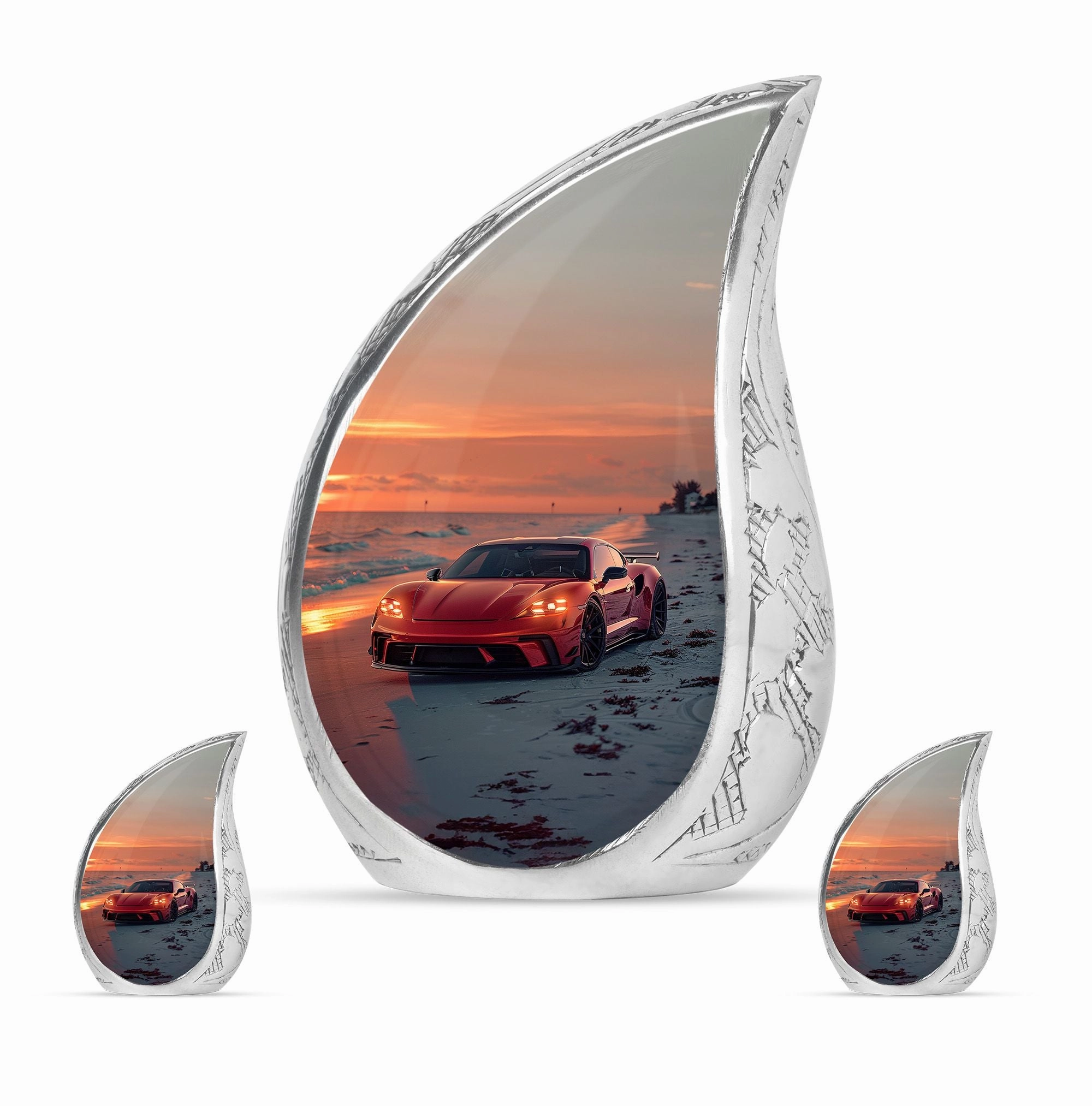 Car Cremation Cool Urns For Ashes Memorial & Funeral Urn