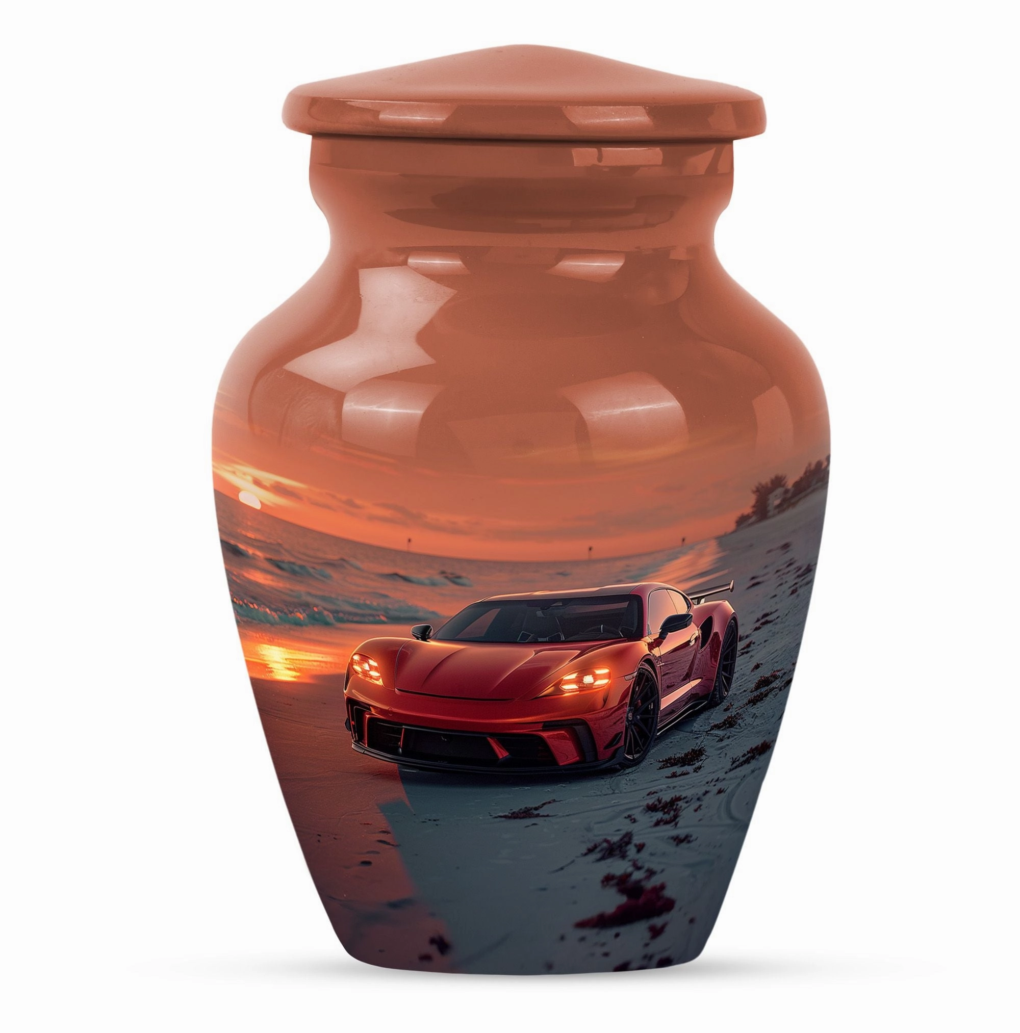 Car Cremation Cool Urns For Ashes Memorial & Funeral Urn