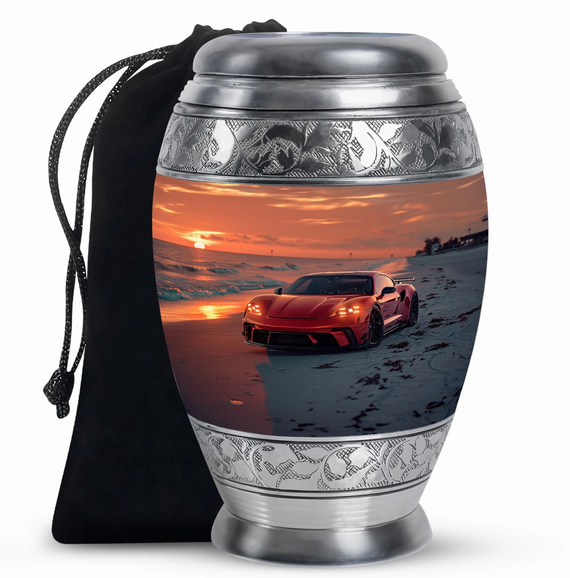 Car Cremation Cool Urns For Ashes Memorial & Funeral Urn