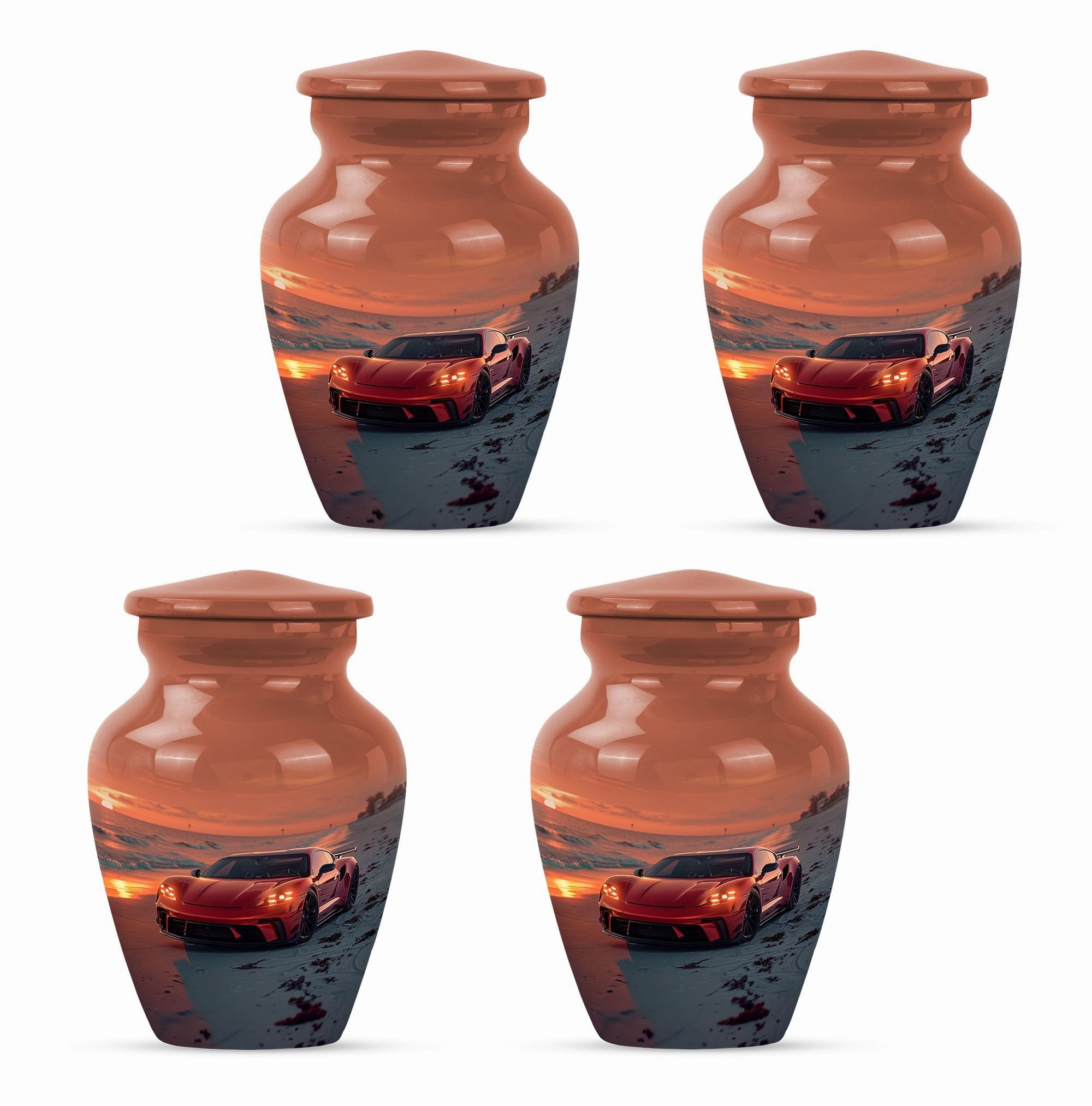 Car Cremation Cool Urns For Ashes Memorial & Funeral Urn