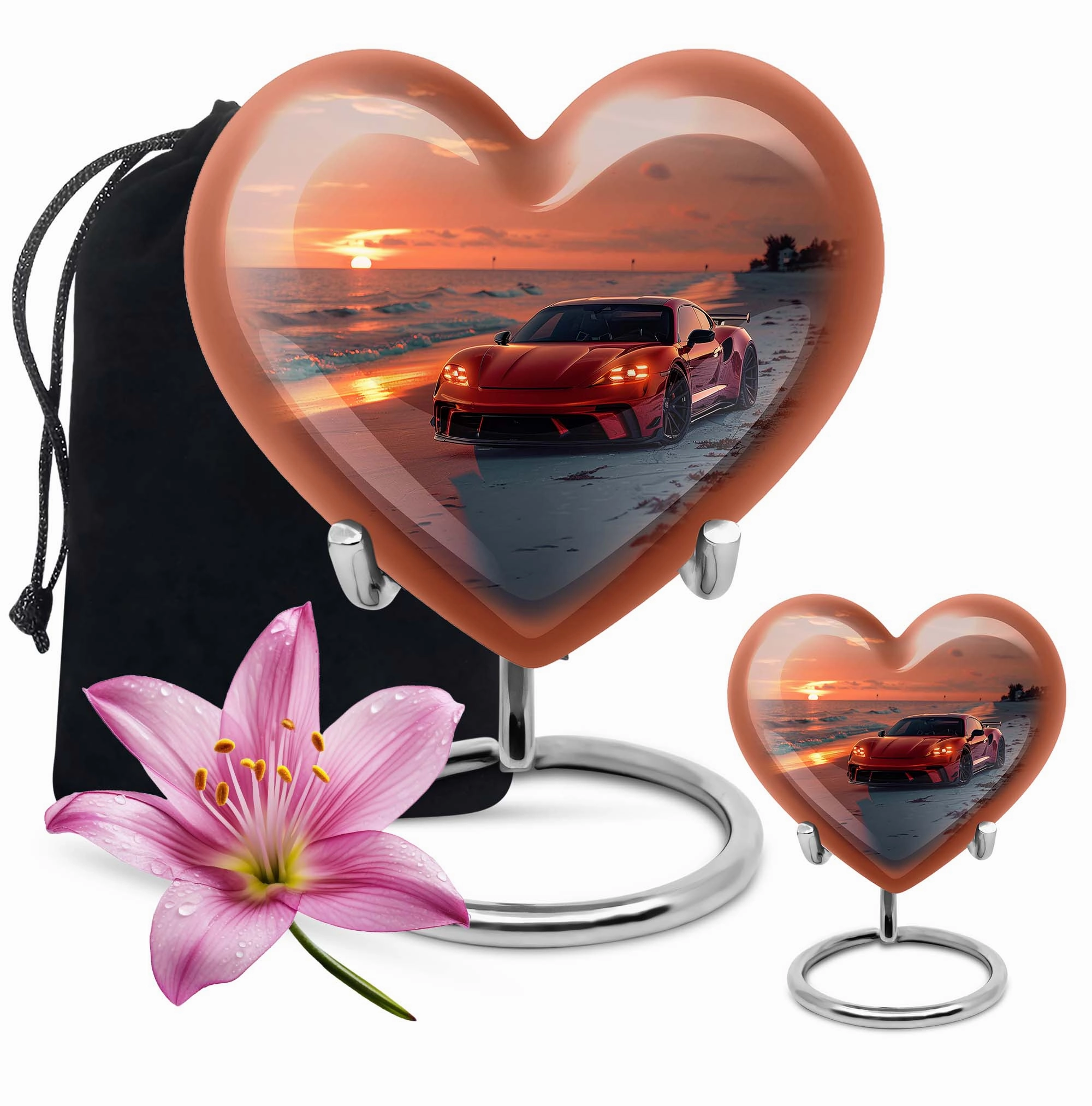 Car Cremation Cool Urns For Ashes Memorial & Funeral Urn