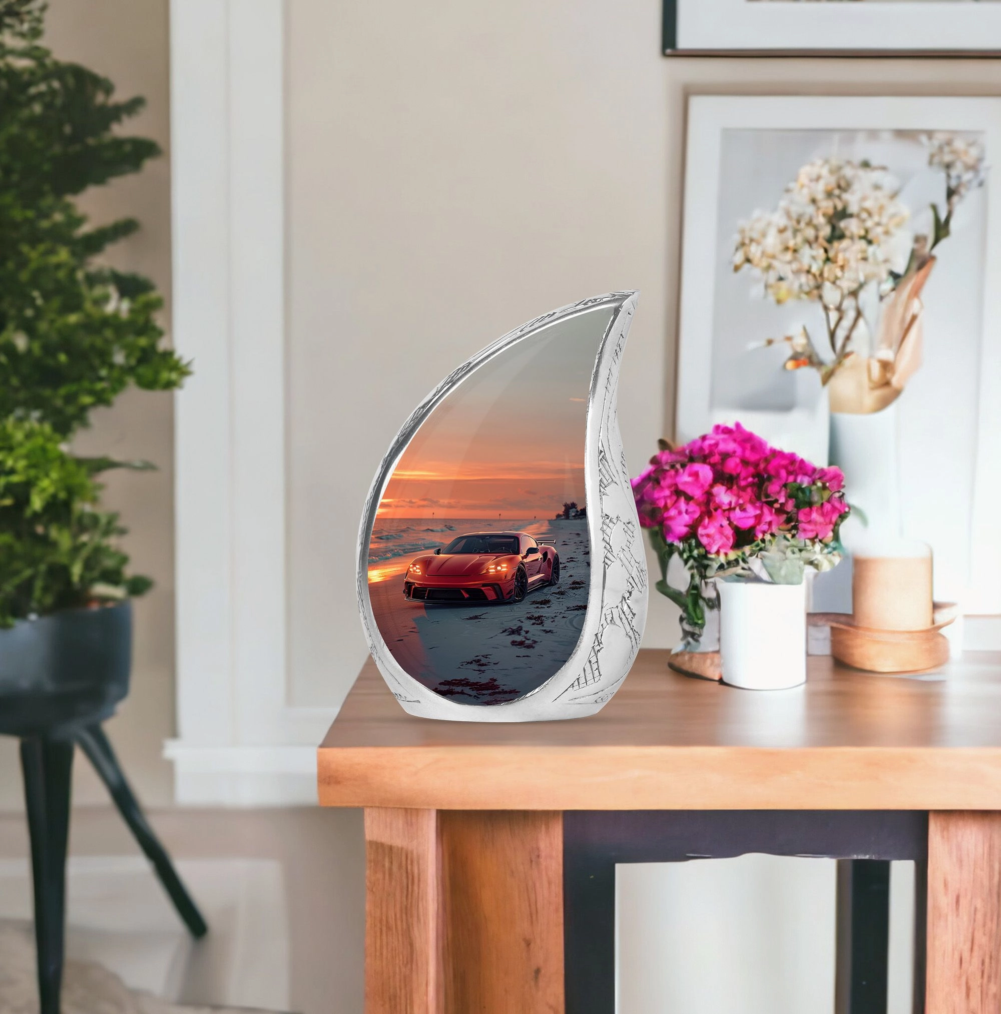 Car Cremation Cool Urns For Ashes Memorial & Funeral Urn