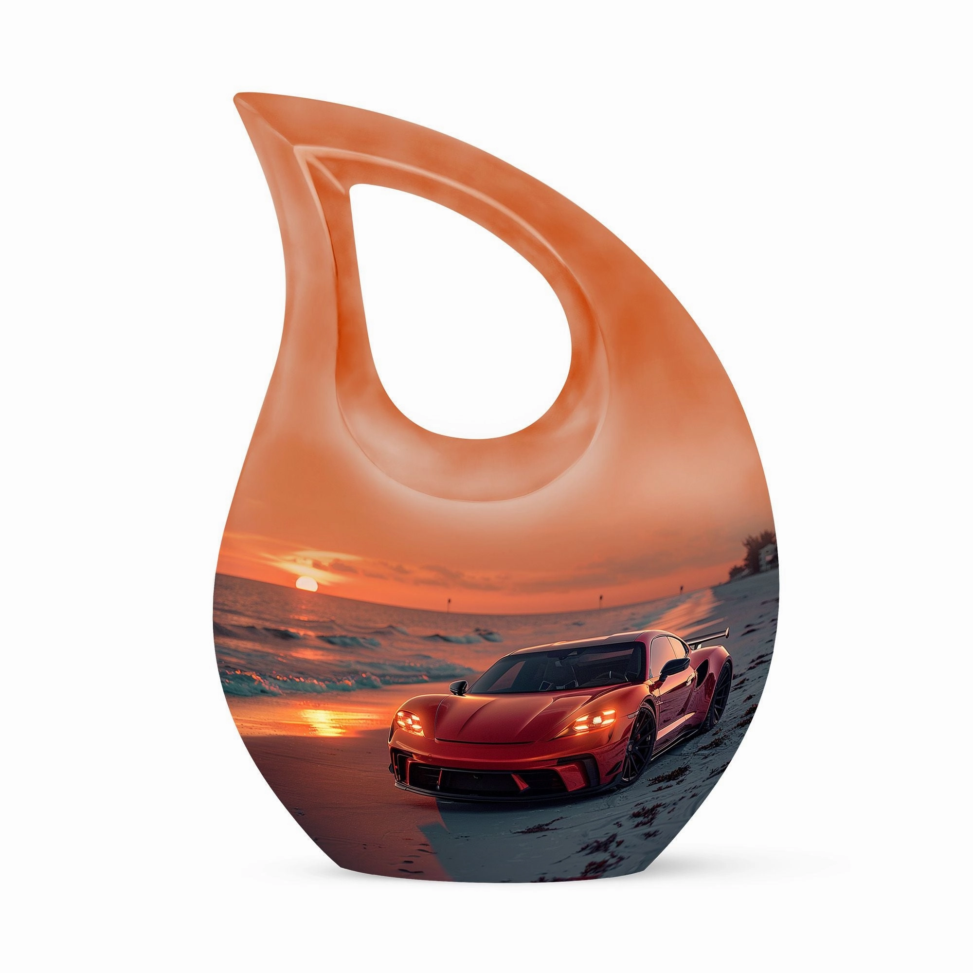 Car Cremation Cool Urns For Ashes Memorial & Funeral Urn
