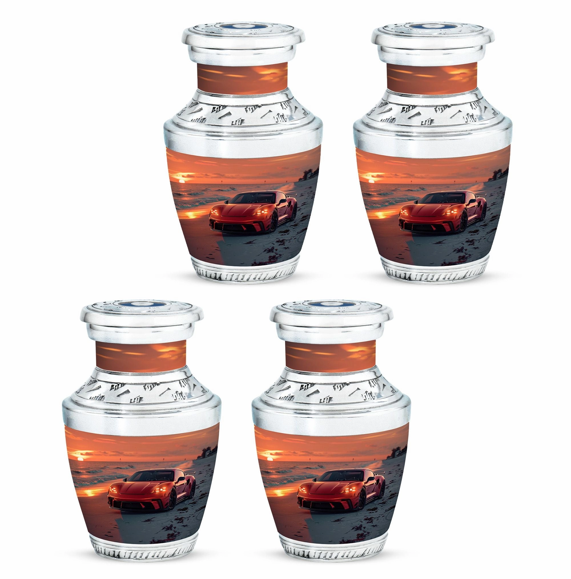 Car Cremation Cool Urns For Ashes Memorial & Funeral Urn