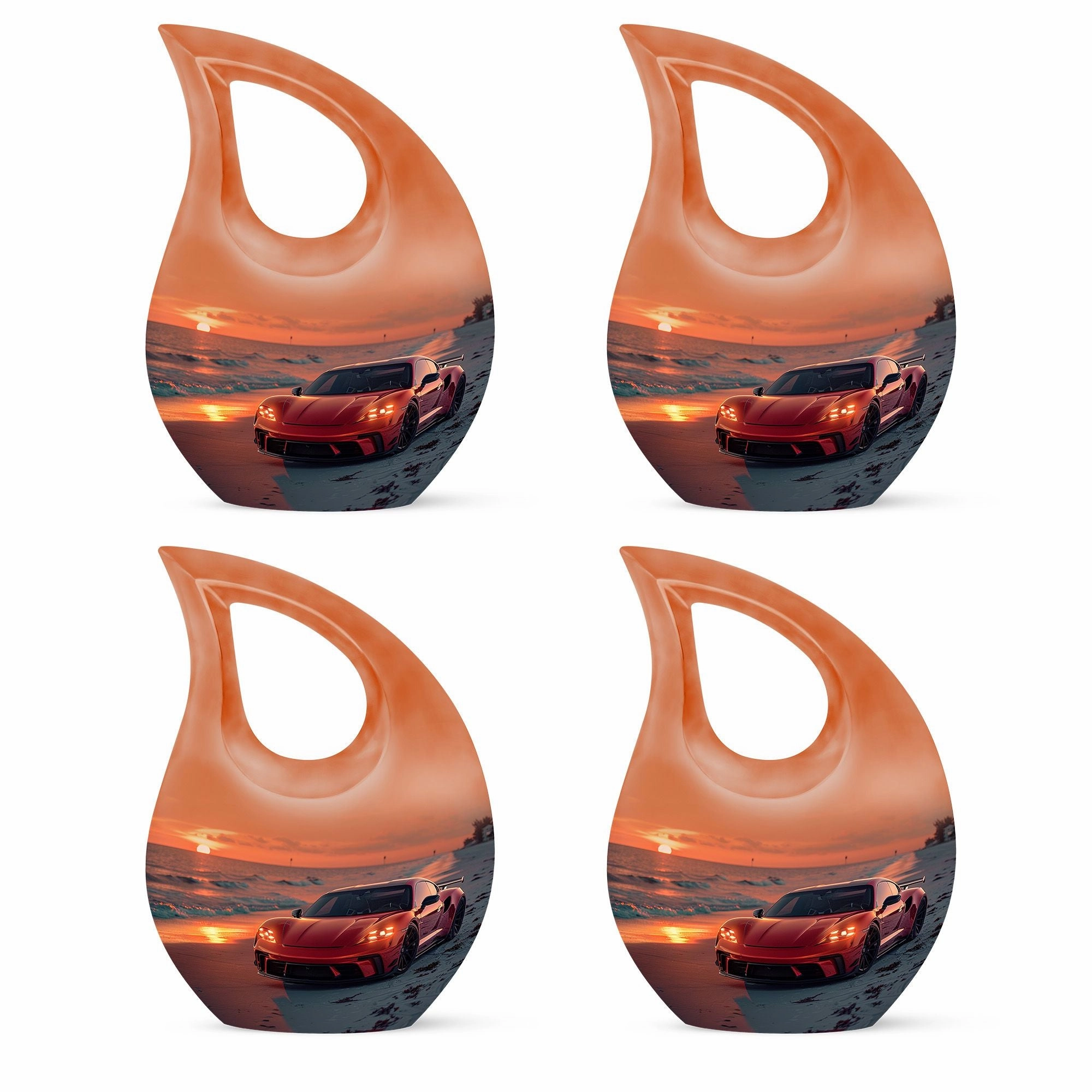 Car Cremation Cool Urns For Ashes Memorial & Funeral Urn