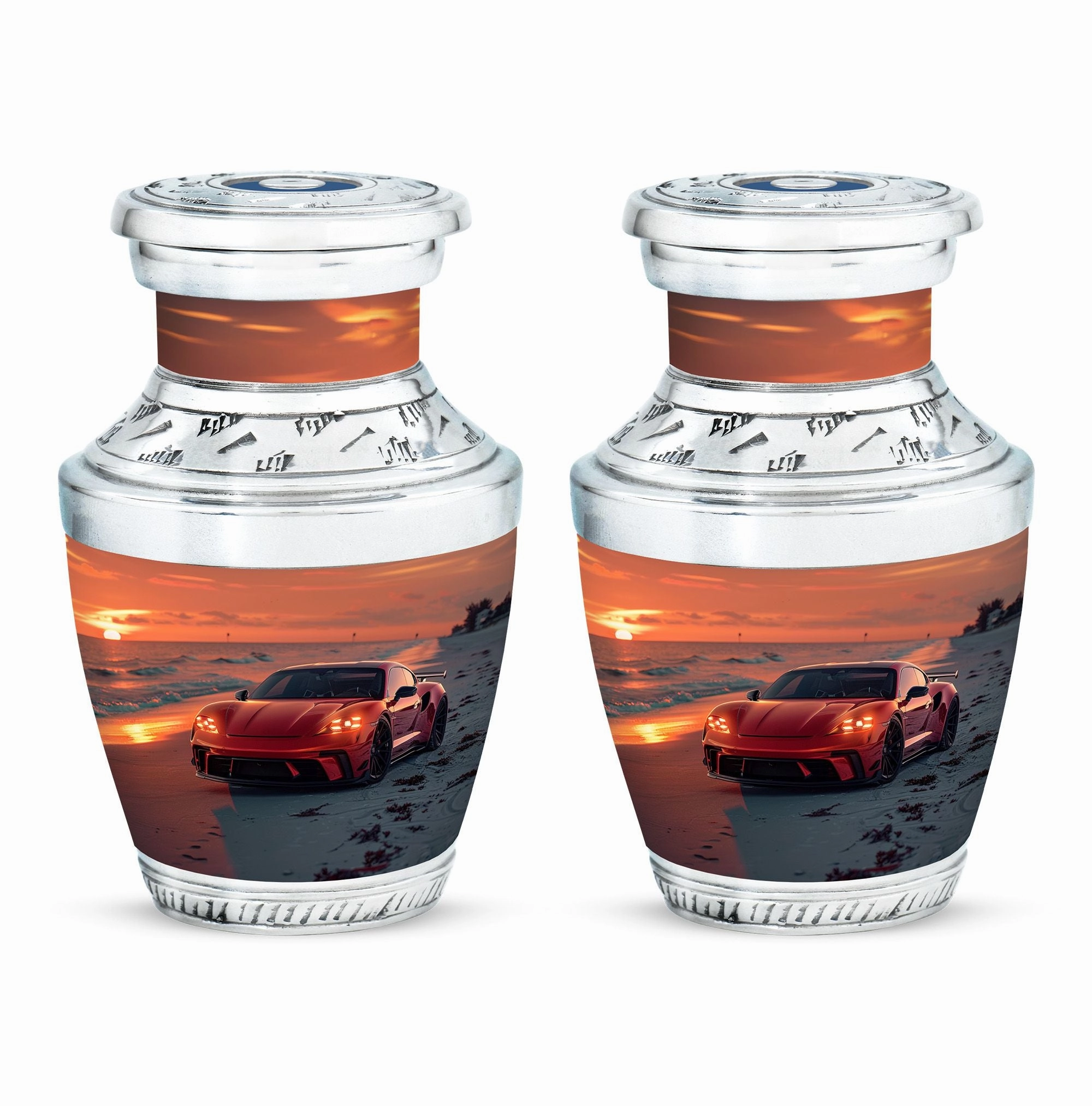 Car Cremation Cool Urns For Ashes Memorial & Funeral Urn