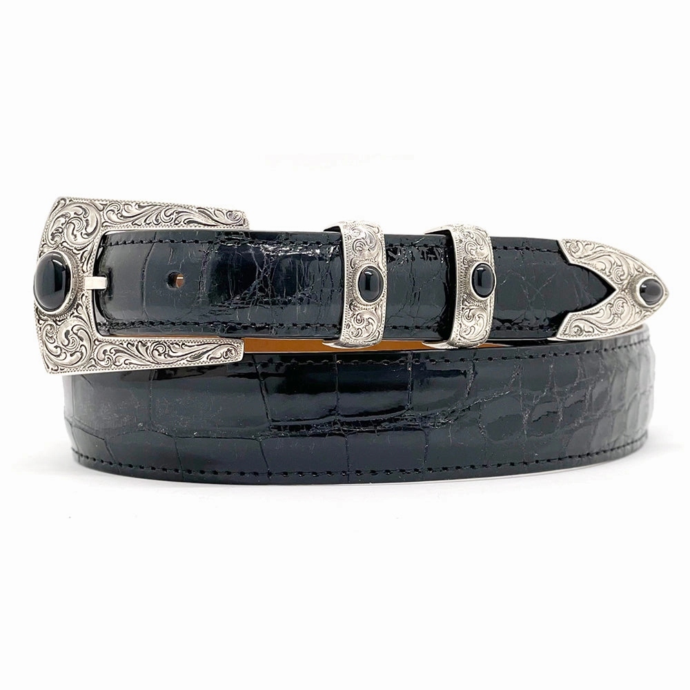 Chacon Aztec w/ Onyx Buckle Set 1.0