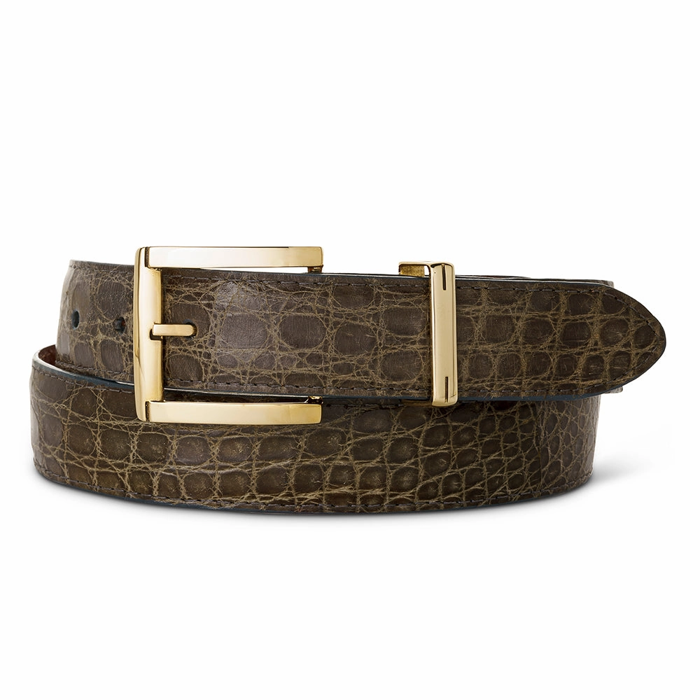 Chacon Dallas 14k Gold Buckle & Keeper 1.25