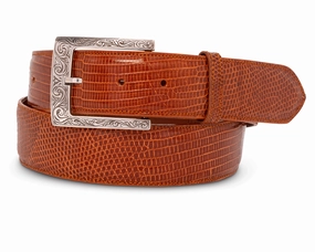 Chacon Hollywood Floral Engraved Buckle 1.5