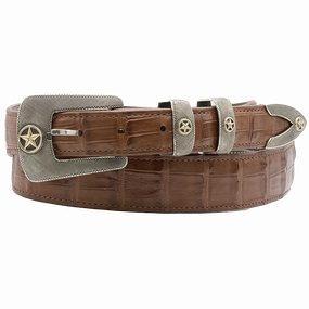 Chacon Taos Florentine w/ 14K  Gold Star Buckle Set 1.0