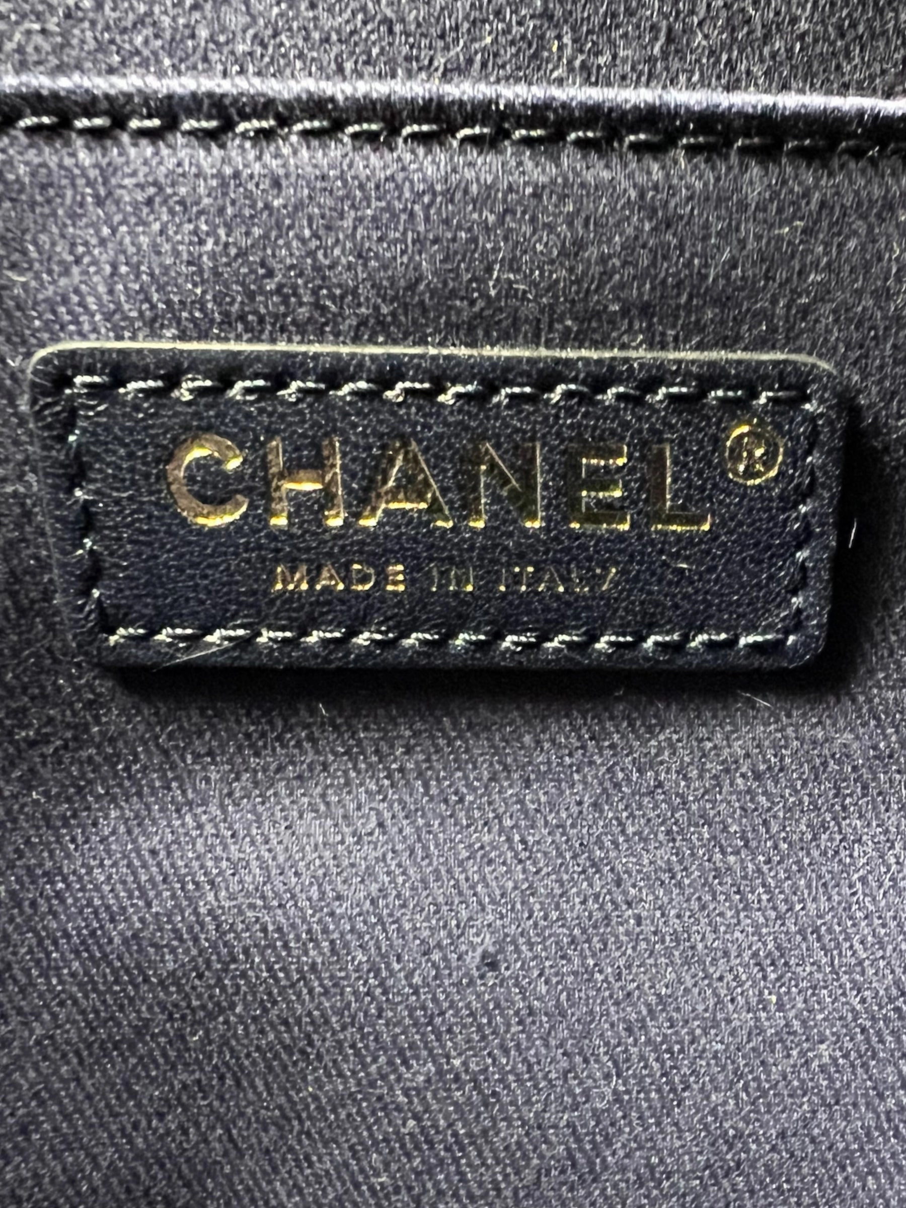 Chanel Navy Neo Executive Tote