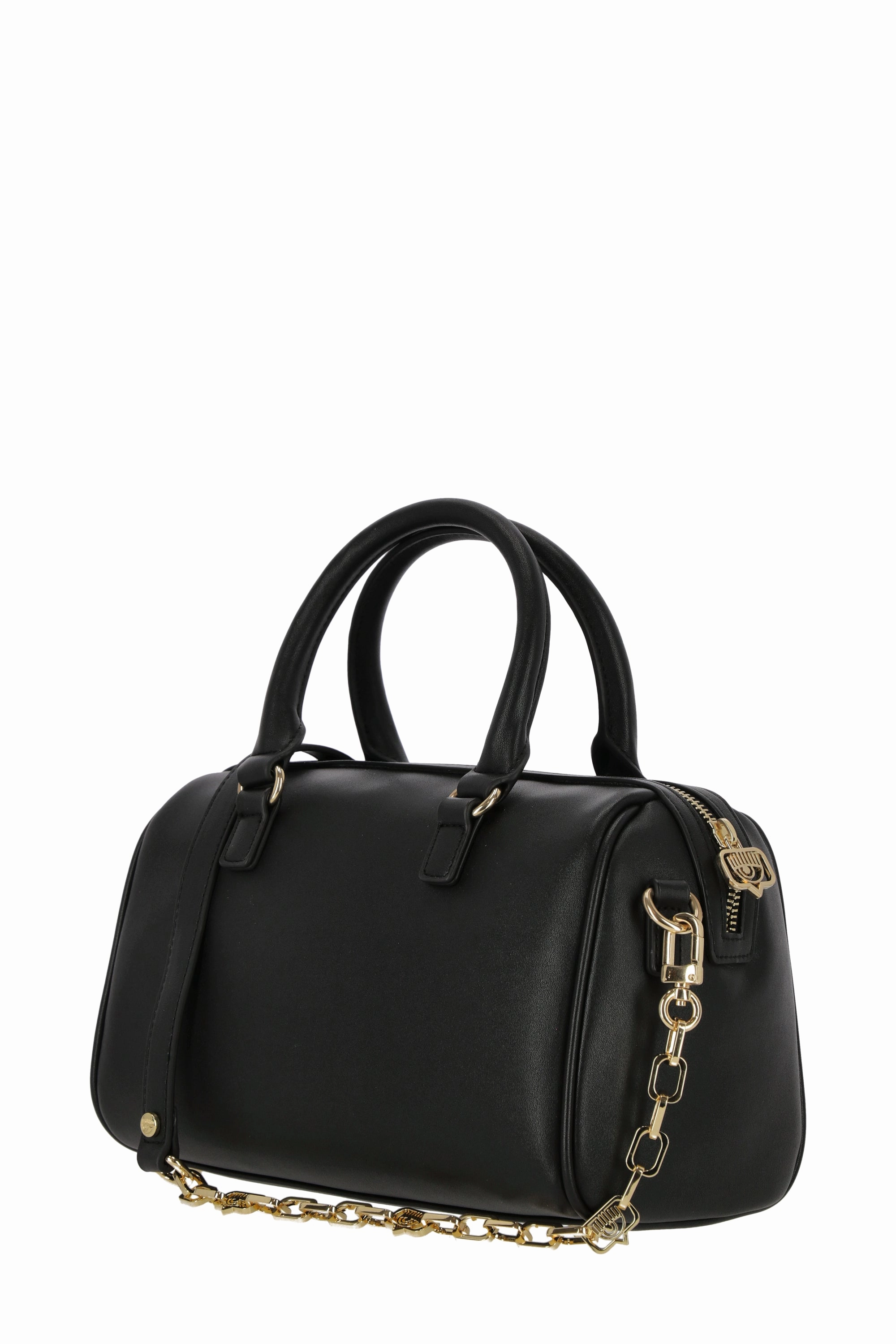 Chiara Ferragni Eyelike Embossed Top Handle Bag