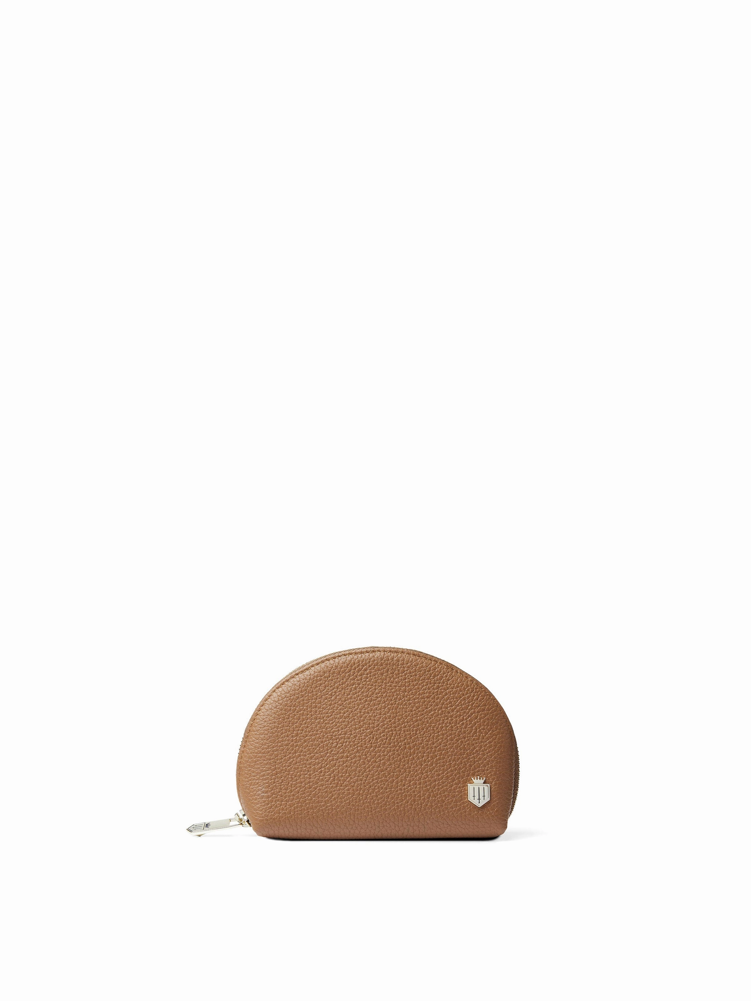 Chiltern Coin Purse - Pebbled Tan Leather