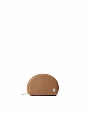 Chiltern Coin Purse - Pebbled Tan Leather