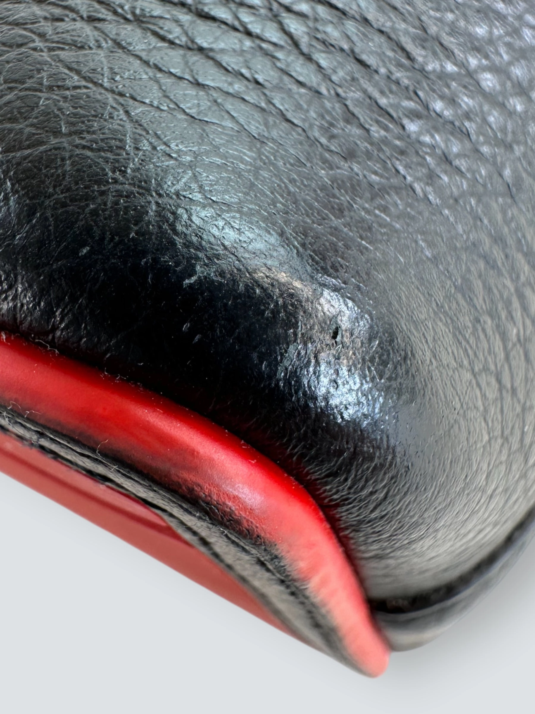 Christian Louboutin Black Leather Mini Cabata Empire Tote