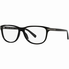 Coach Men's Eyeglasses - Black Plastic Full Rim Frame Demo Lens | COACH 0HC6168U 5002