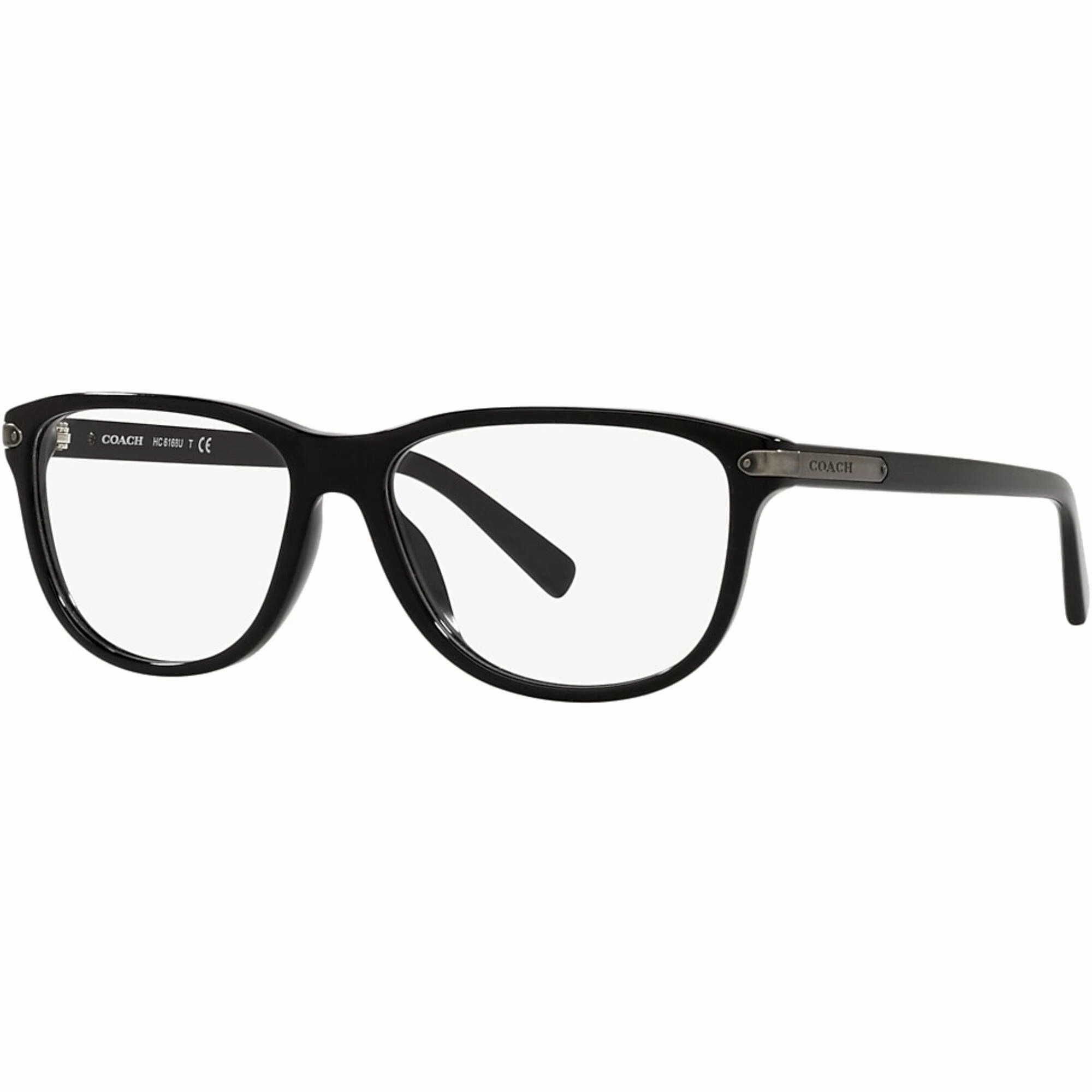 Coach Men's Eyeglasses - Black Plastic Full Rim Frame Demo Lens | COACH 0HC6168U 5002