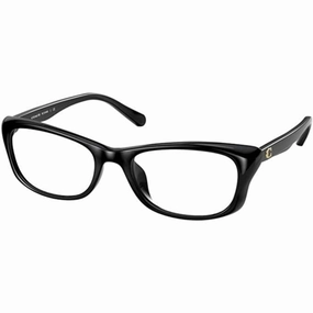 Coach Women's Eyeglasses - Black Plastic Rectangular Frame | COACH 0HC6164U 5002