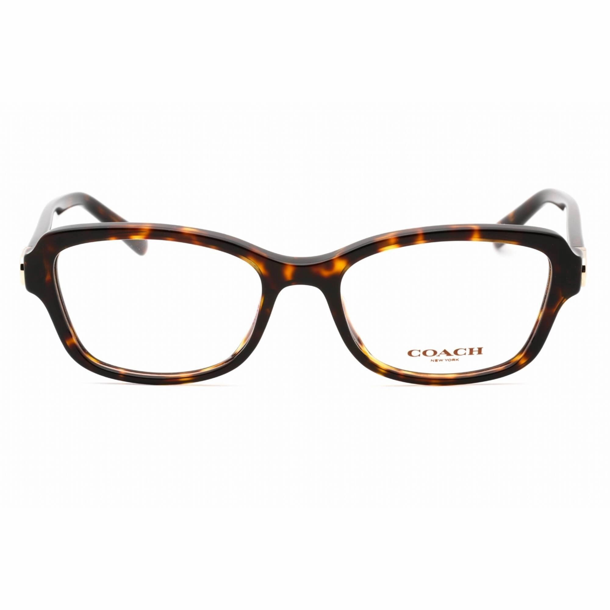 Coach Women's Eyeglasses - Dark Tortoise Plastic Frame Clear Lens | 0HC6193U 5120