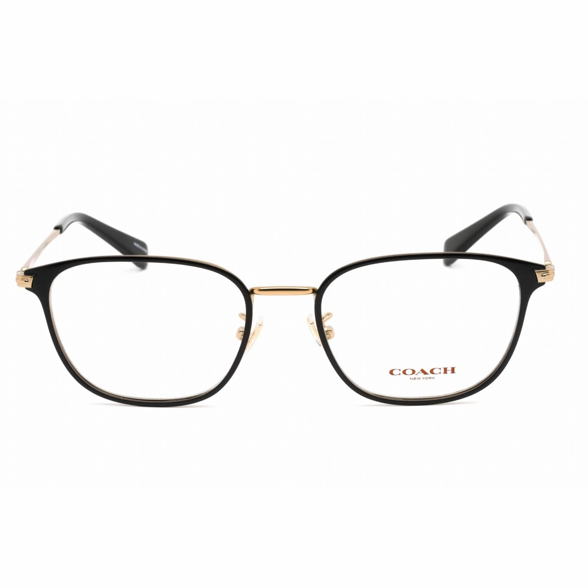 Coach Women's Eyeglasses - Full Rim Black/Gold Metal Cat Eye Frame | 0HC5140 9394
