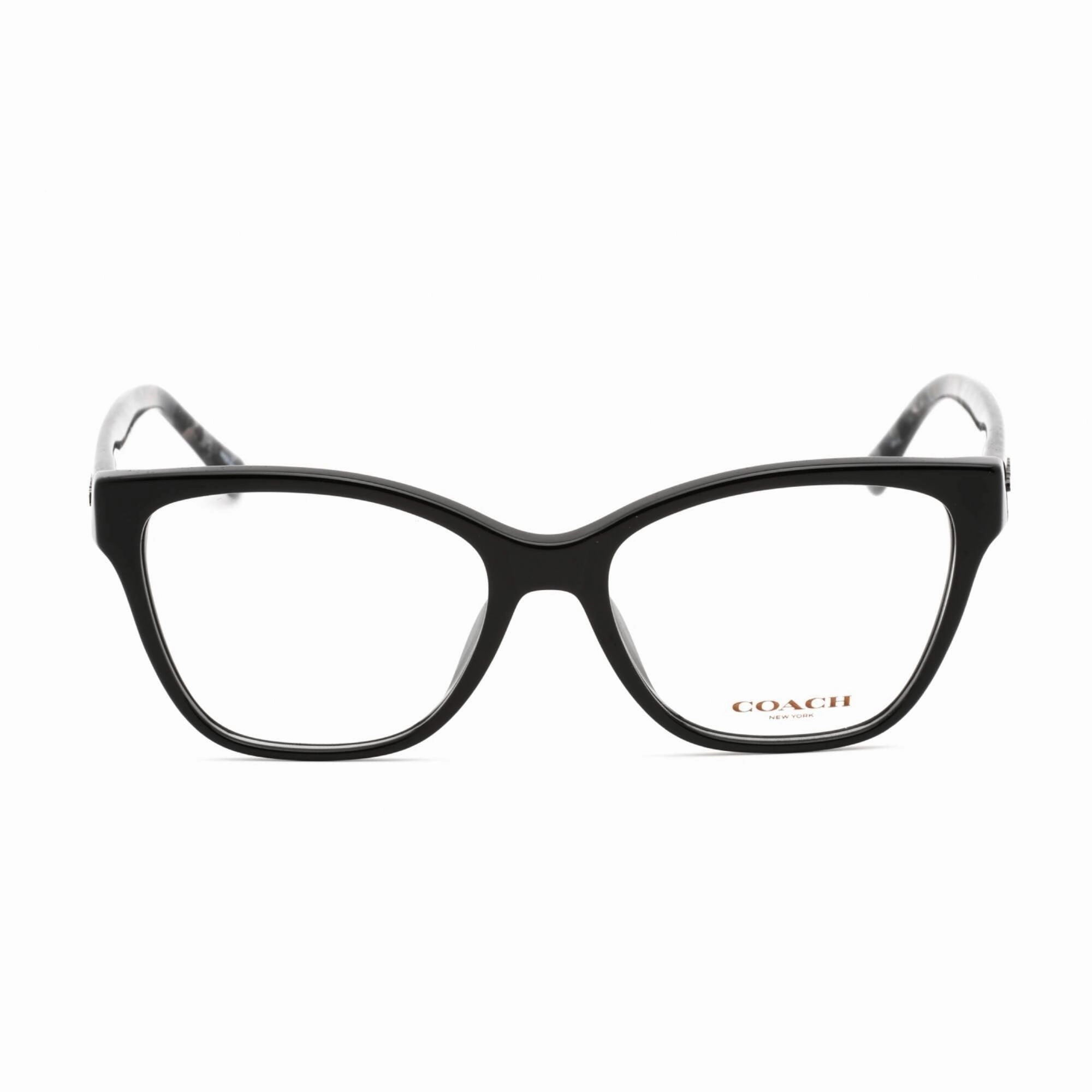 Coach Women's Eyeglasses - Full Rim Cat Eye Shape Black Plastic Frame | 0HC6207U 5002
