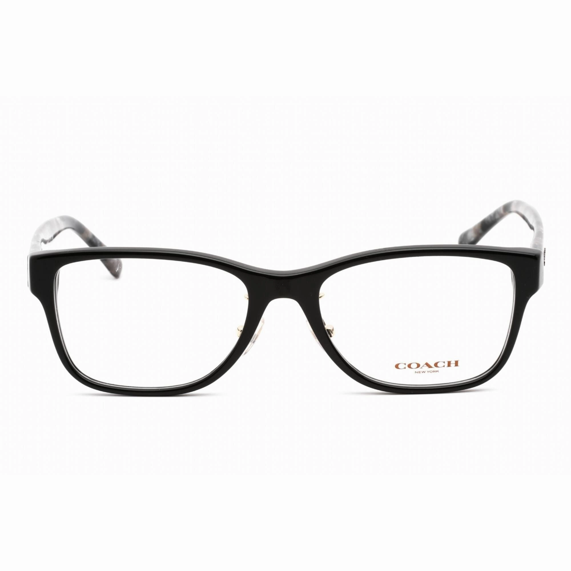 Coach Women's Eyeglasses - Full Rim Rectangular Black Plastic Frame | 0HC6208F 5002