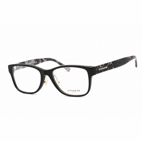 Coach Women's Eyeglasses - Full Rim Rectangular Black Plastic Frame | 0HC6208F 5002